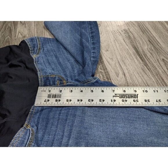 (3/$35) Isabel Maternity By Ingrid & Isabel Size 4 Full Panel Skinny Jeggings - Picture 10 of 11